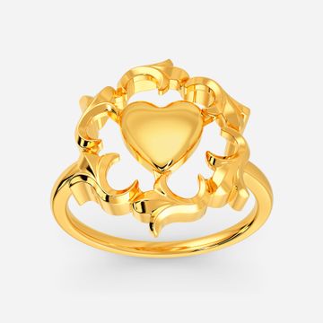 Palace of Love Gold Rings