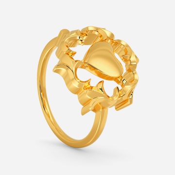 Palace of Love Gold Rings