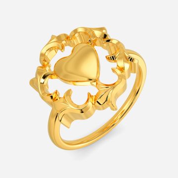 Palace of Love Gold Rings