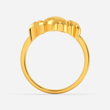 Palace of Love Gold Rings
