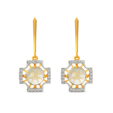 Translucent Radiance Diamond Earrings