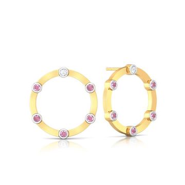 Ring of shimmer Diamond Earrings