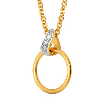Twirly Whirls Diamond Pendants