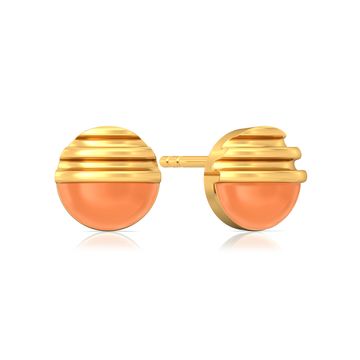 Roundezvous Gold Earrings