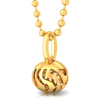 Moon Tide Gold Pendants