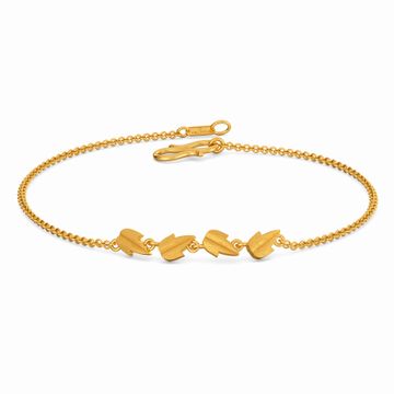 Leaf of Faith Gold Bracelets