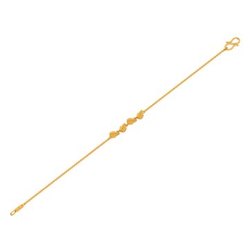 Leaf of Faith Gold Bracelets