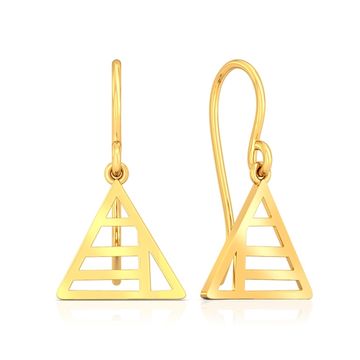 Geometrix Gold Earrings