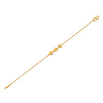 Triangle Trippin' Gold Bracelets
