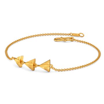 Triangle Trippin' Gold Bracelets