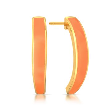Hoops & Stripes Gold Earrings
