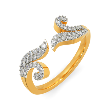 Modern Romance Diamond Rings
