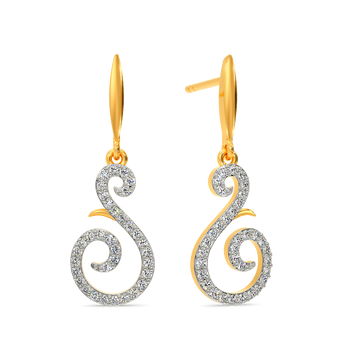 Subtle Extravagance Diamond Earrings