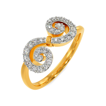 Subtle Extravagance Diamond Rings