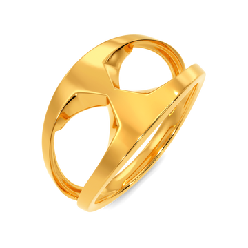 Arcane Allure Gold Rings