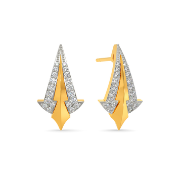 Spectral Splendor Diamond Earrings