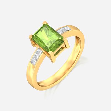 Olive Diamond Rings