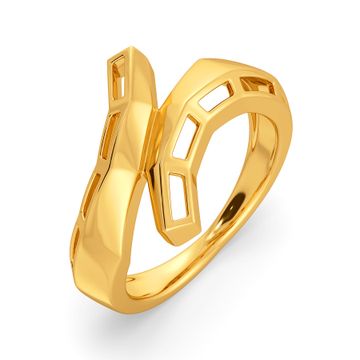 Arc into Style Gold Rings
