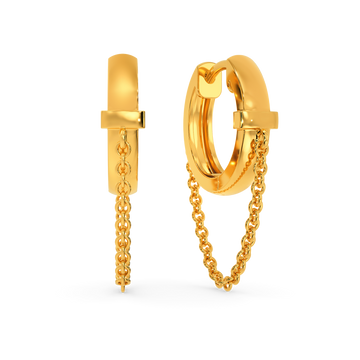Simply Unapologetic Gold Earrings