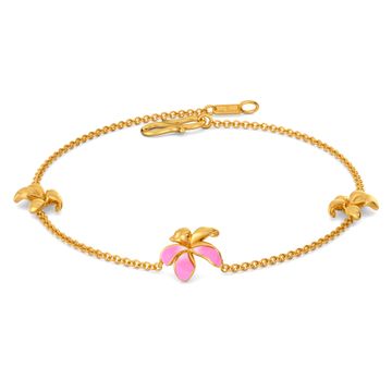 Petals & Ferns Gold Bracelets