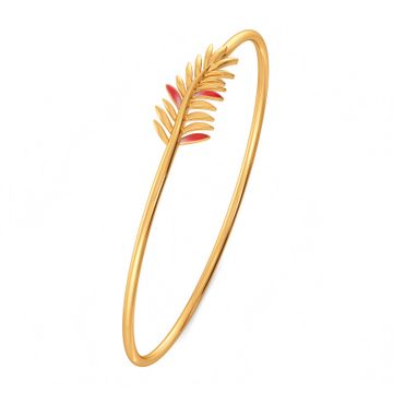 Fern N Floral Gold Bangles