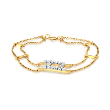 Crosscheck Diamond Bracelets