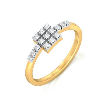 The Gingham Waltz Diamond Rings