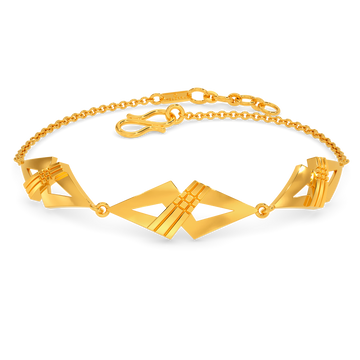 School Diva Gold Bracelets