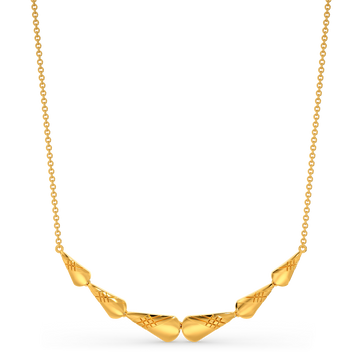 Go To School Gold Necklaces