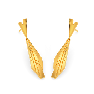 School Dream Gold Earrings