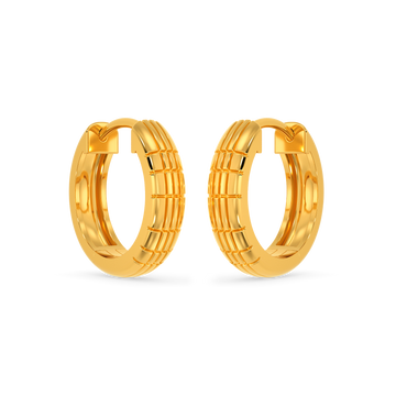Peppy Prep Pop Gold Earrings