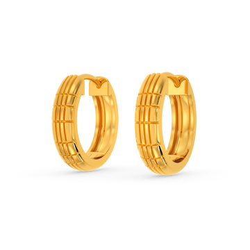 Peppy Prep Pop Gold Earrings