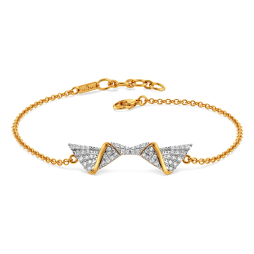 Goddess Charm Diamond Bracelets