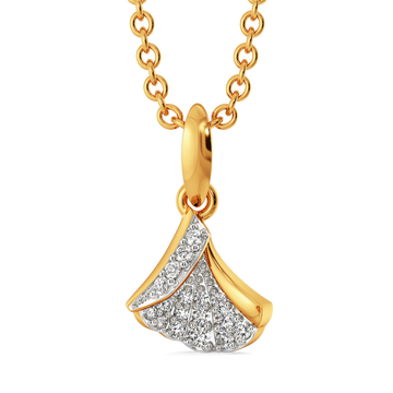 Goddess Charm Diamond Pendants