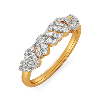 Ethereal Sweep Diamond Rings