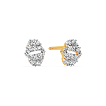 Ethereal Sweep Diamond Earrings