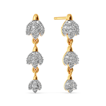 Its a Goth Story Diamond Earrings