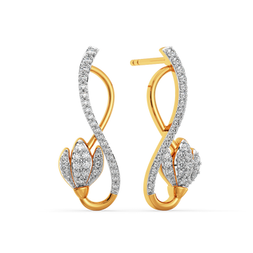 Its a Goth Story Diamond Earrings