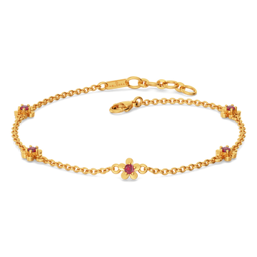 Azure Halo Gemstone Bracelets