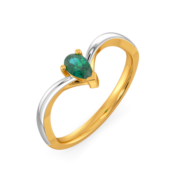 Emerald Solstice Gemstone Rings