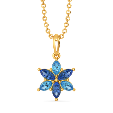 Azure Harmony Gemstone Pendants