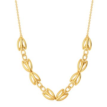 Edgy Messy Gold Necklaces