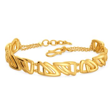 Hip as Nirvana Gold Bracelets