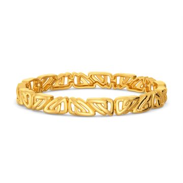 Hip as Nirvana Gold Bangles