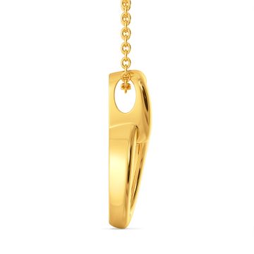 Grunge Unravelled Gold Pendants