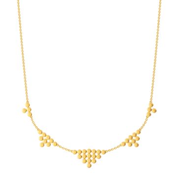 Sequin Saga Gold Necklaces
