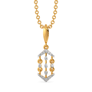 Shimmer Swing Diamond Pendants