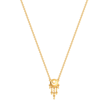 Dazzle Drift Gold Necklaces