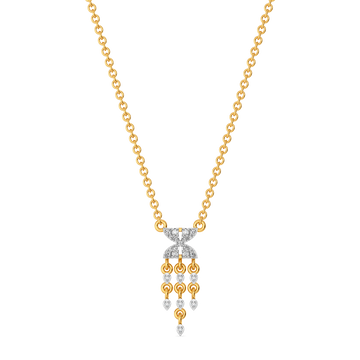 Flow Motion Diamond Necklaces
