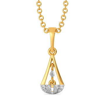 Flow Motion Diamond Pendants